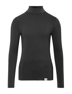 LUPETTO ADERENTE IN MODAL "SKINILLA" - FUMO