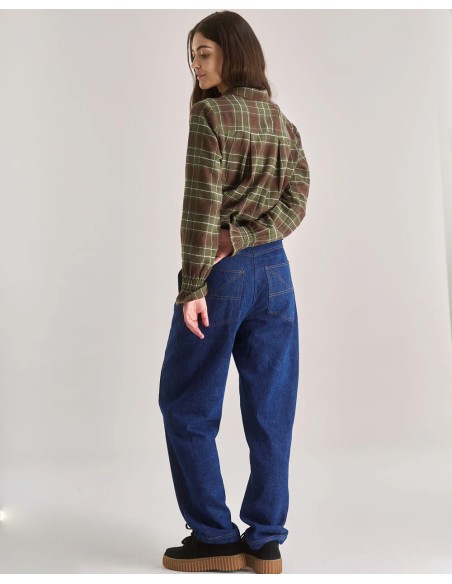 CAMICIA A QUADRI IN COTONE BIOLOGICO "PAGE"