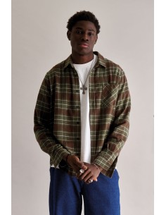 CAMICIA UOMO IN FLANELLA DI...