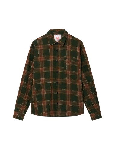 CAMICIA UOMO IN FLANELLA DI COTONE BIOLOGICO...