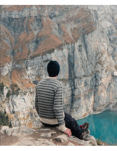 MAGLIONE NORVEGESE IN LANA MERINO "DANE"