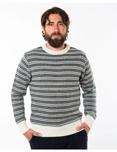 MAGLIONE NORVEGESE IN LANA MERINO "DANE"