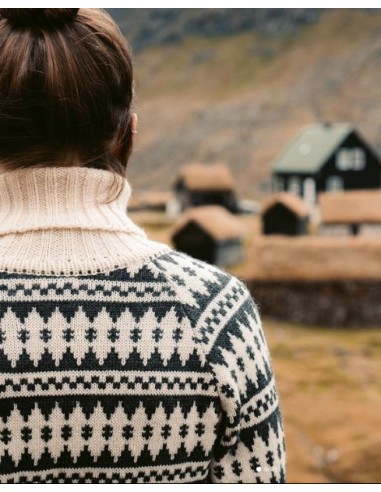 MAGLIONE NORVEGESE IN LANA MERINO "GUNCHILD"