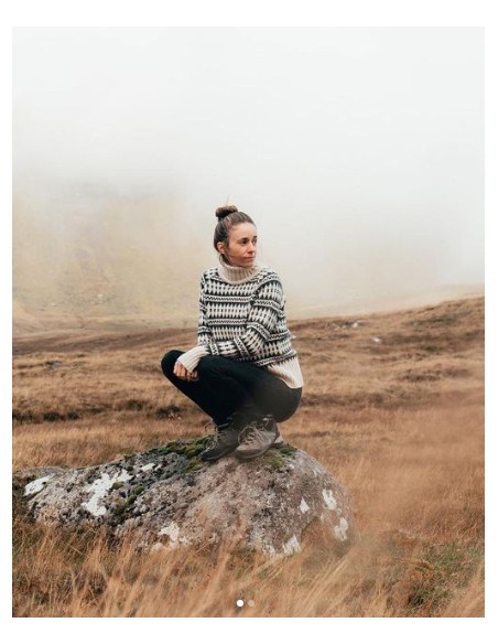 MAGLIONE NORVEGESE IN LANA MERINO "GUNCHILD"