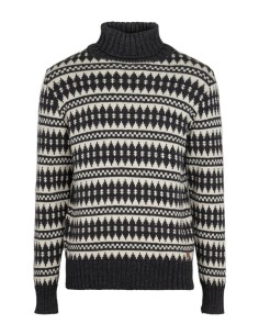 MAGLIONE NORVEGESE IN LANA MERINO "GORM" - ANTRACITE