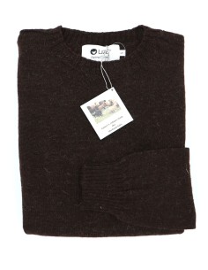 MAGLIONE UOMO IN PURA LANA SHETLAND NON TINTO - NERO 2