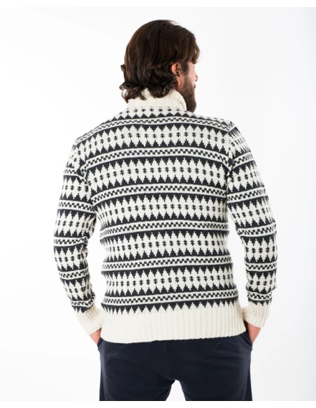 MAGLIONE NORVEGESE IN LANA MERINO "GORM"