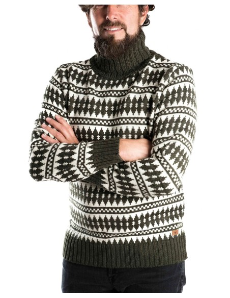 MAGLIONE NORVEGESE IN LANA MERINO "GORM"