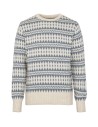 MAGLIONE NORVEGESE IN LANA MERINO "GORM" GIROCOLLO
