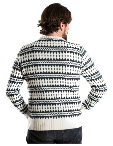 MAGLIONE NORVEGESE IN LANA MERINO "GORM" GIROCOLLO