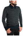 MAGLIONE NORVEGESE UOMO MEZZA ZIP "YMER"