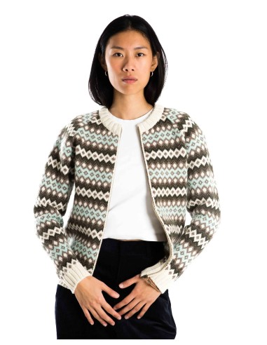 CARDIGAN DONNA NORVEGESE "HAZEL"