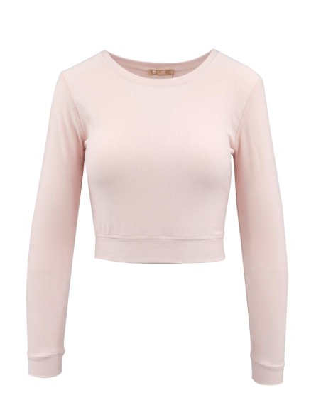 FELPINA CORTA SLIM FIT  IN BAMBU PESANTE