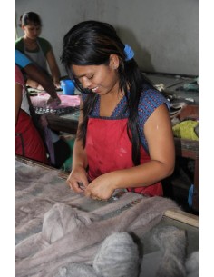 PANTOFOLA IN LANA CON SUOLA... 2