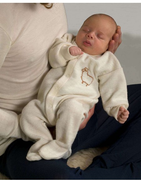 TUTONA PIGIAMA  IN SPUGNA DI LANA MERINO BIOLOGICA