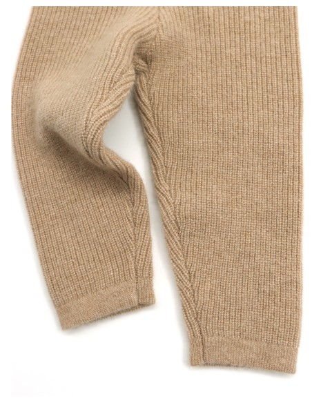 LEGGINGS IN 100% CASHMERE BABY "NUVOLETTA"