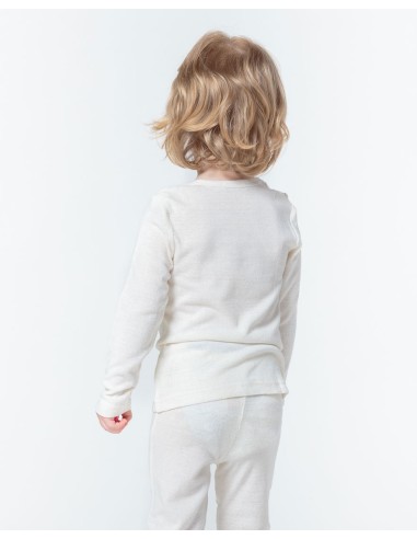 MAGLIA BABY MANICA LUNGA IN SETA BURETTA 