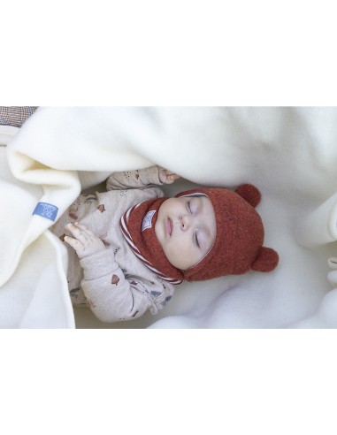 BERRETTO BABY IN PILE DI LANA "BEA"