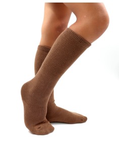 CALZINI LUNGHI IN BAMBU' BAMBINI "BASIC" - MARRONE