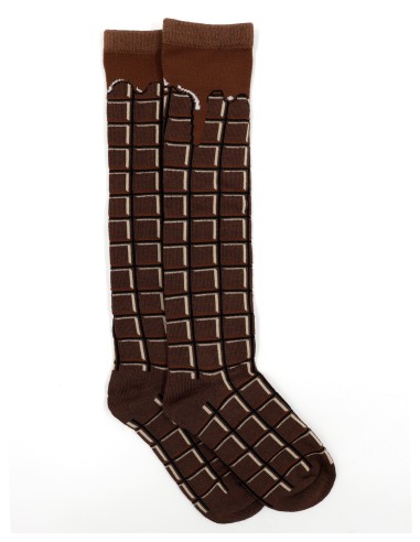 CALZINI LUNGHI IN BAMBU' KIDS "CIOCCOLATA"