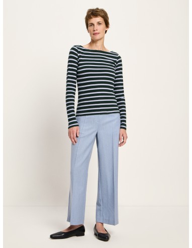 MAGLIA IN COTONE BIOLOGICO "STRIPE"