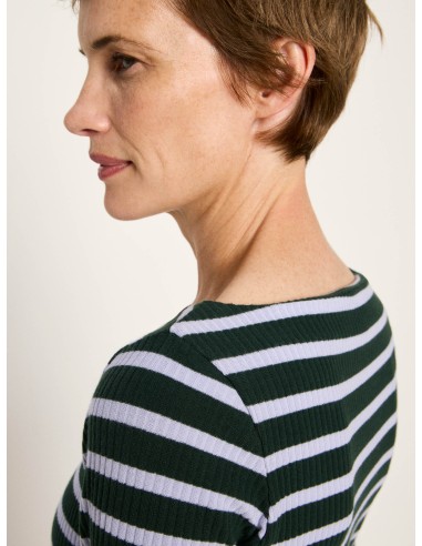 MAGLIA IN COTONE BIOLOGICO "STRIPE"