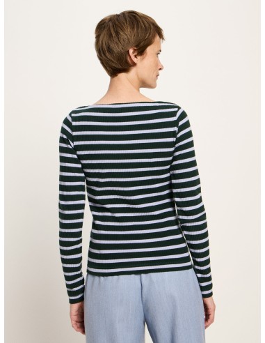 MAGLIA IN COTONE BIOLOGICO "STRIPE"