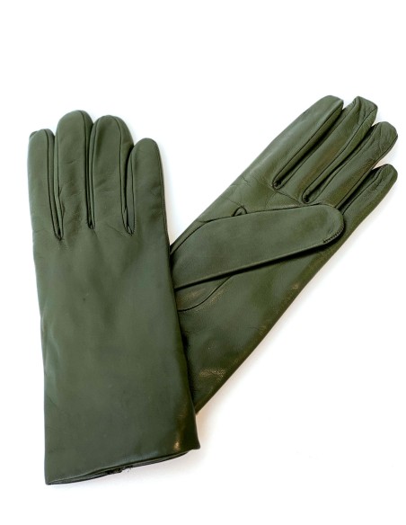 GUANTO DONNA IN PELLE E CASHMERE 