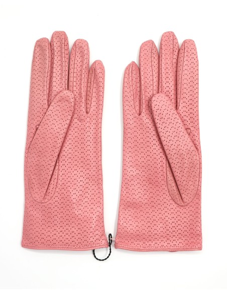 GUANTO IN PELLE E CASHMERE DONNA "POINTELLE"