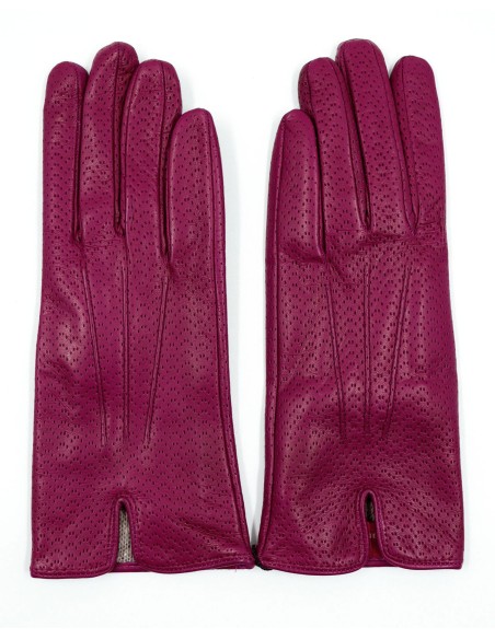 GUANTO IN PELLE E CASHMERE DONNA "POINTELLE"