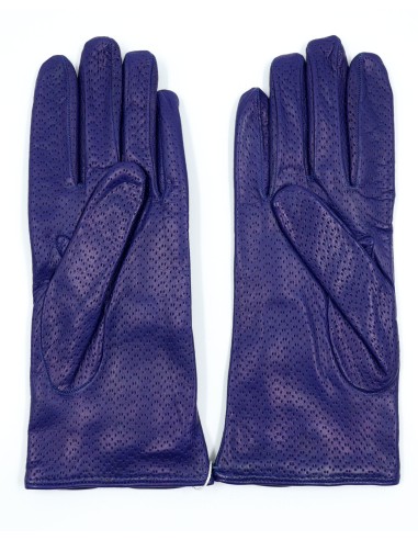 GUANTO IN PELLE E CASHMERE DONNA "POINTELLE"