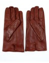GUANTO IN PELLE E CASHMERE UOMO