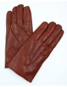 GUANTO IN PELLE E CASHMERE UOMO