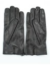 GUANTO IN PELLE E CASHMERE UOMO