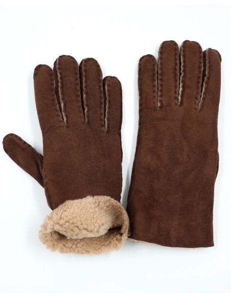 GUANTO DONNA IN MONTONE E LANA MERINO