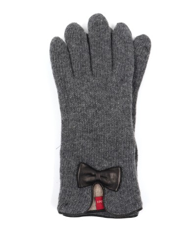 GUANTO IN LANA FODERATO IN CASHMERE "FIOCCO"