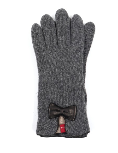 GUANTO IN LANA FODERATO IN CASHMERE "FIOCCO"