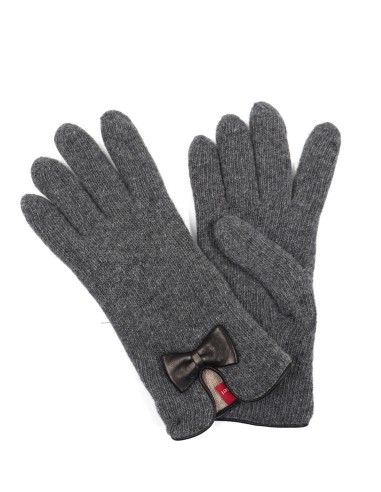 GUANTO IN LANA FODERATO IN CASHMERE "FIOCCO"