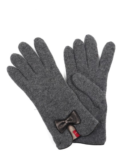 GUANTO IN LANA FODERATO IN CASHMERE "FIOCCO"