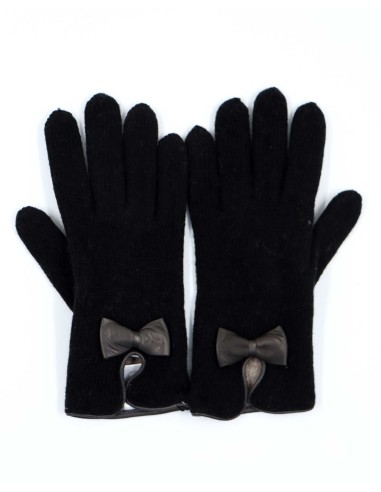 GUANTO IN LANA FODERATO IN CASHMERE "FIOCCO"