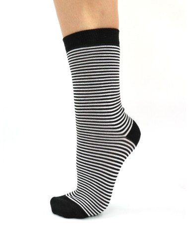 CALZINI IN BAMBU' "BASIC STRIPE"