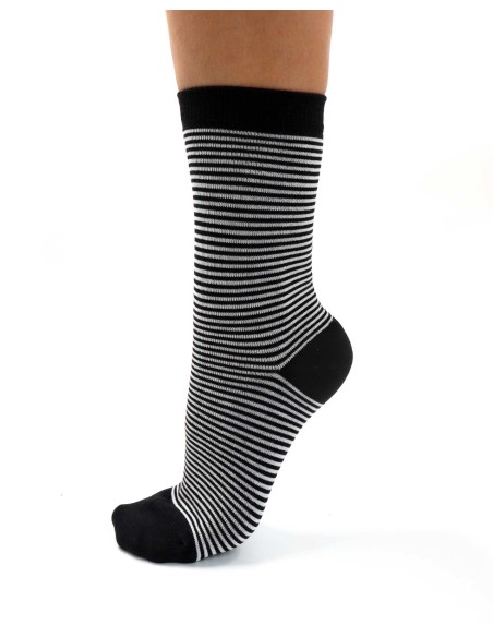 CALZINI IN BAMBU' "BASIC STRIPE"