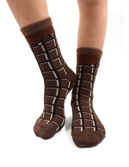 CALZINI BAMBU' KIDS "CIOCCOLATA"