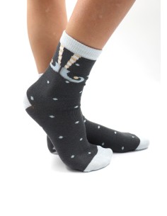 CALZINI BAMBU' KIDS "ELFO" - ANTRACITE