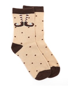 CALZINI BAMBU' KIDS "ELFO" - BEIGE 2