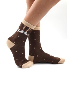 CALZINI BAMBU' KIDS "ELFO" - CAFFE'