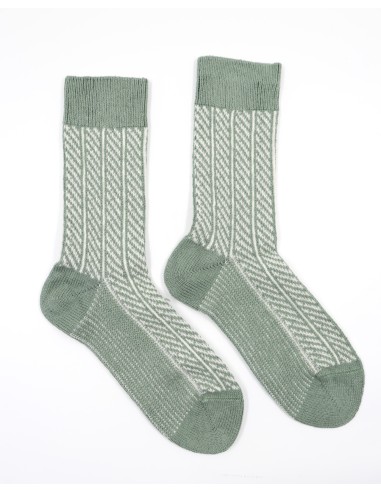 CALZINI IN LANA E COTONE BIOLOGICO "SPINA DI...