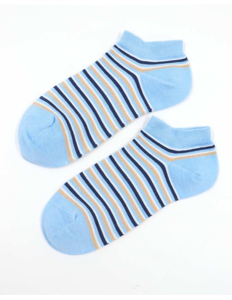 CALZINI CORTI BAMBU "STRIPE"