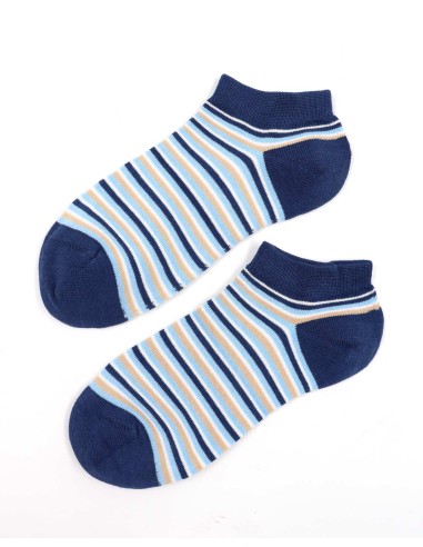 CALZINI CORTI BAMBU "STRIPE"