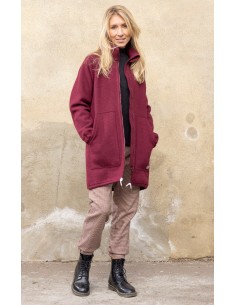 CAPPOTTO DONNA IN LANA COTTA